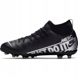 Nike Mercurial Superfly 7 Club FG / MG Jr AT8150-001 scarpe da calcio rosa nero 2