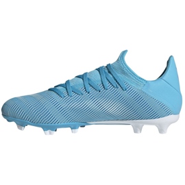 Scarpe da calcio Adidas X 19.3 Fg M F35383 grigio blu 1