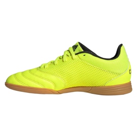 Adidas Copa 19.3 In Sala Jr EF0561 scarpe giallo 1