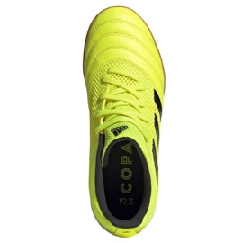 Adidas Copa 19.3 In Sala Jr EF0561 scarpe giallo 2