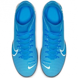 Scarpe indoor Nike Mercurial Superfly 7 Club Ic M AT7979-414 blu blu 1