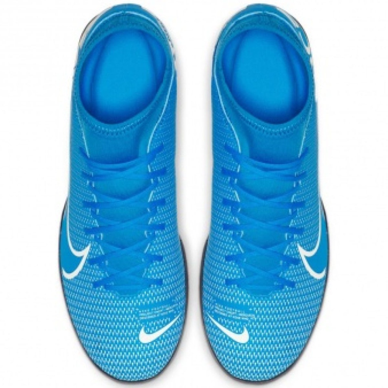 Scarpe indoor Nike Mercurial Superfly 7 Club Ic M AT7979-414 blu blu 1