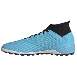 Scarpe da calcio Adidas Predator 19.3 Tf M F35626 blu blu 1