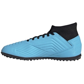 Scarpe da calcio Adidas Predator 19.3 Tf Jr G25803 blu blu 1