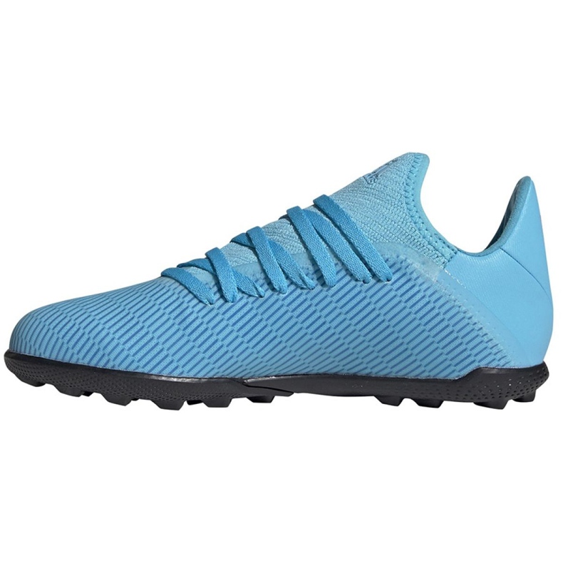 Scarpe da calcio Adidas X 19.3 Tf Jr F35357 blu blu 1