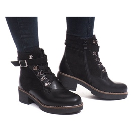 Warm Boots Workers K-4 Nero 1