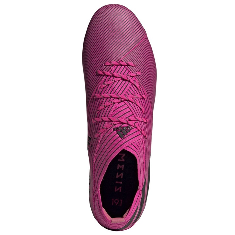 Scarpe da calcio Adidas Nemeziz 19.1 Sg M F99838 rosa rosa 2