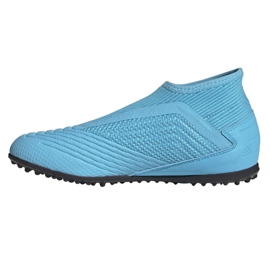 Scarpe da calcio Adidas Predator 19.3 Ll Tf Jr EF9041 blu blu 1
