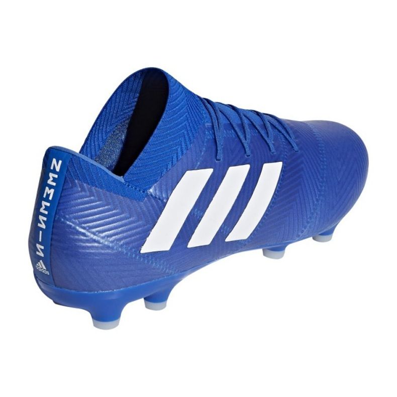 Scarpe da calcio Adidas Nemeziz 18.2 Fg M DB2092 blu blu 2