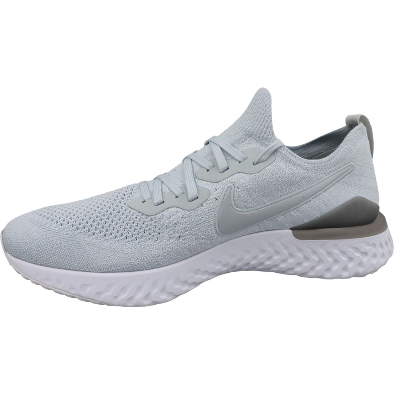 Scarpa Nike Epic React Flyknit 2 M BQ8928-004 bianca 1