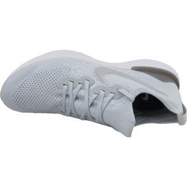 Scarpa Nike Epic React Flyknit 2 M BQ8928-004 bianca 2