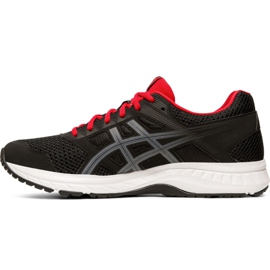 Asics Gel Contend 5 M 1011A256 005 nero rosso scarpe 2