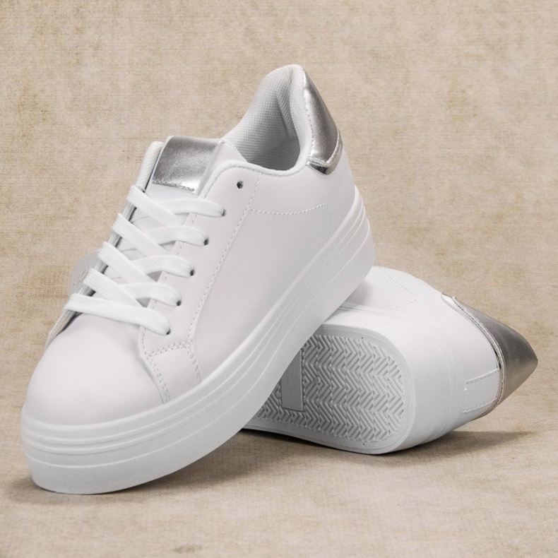 SHELOVET Scarpe sportive alla moda bianco 1