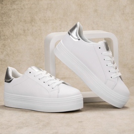 SHELOVET Scarpe sportive alla moda bianco 2