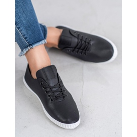 Jumex Sneakers in ecopelle nero 1