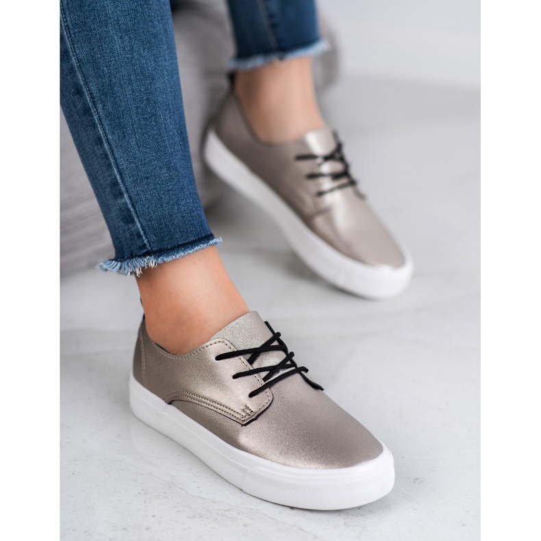 Seastar Scarpe in ecopelle grigio 2
