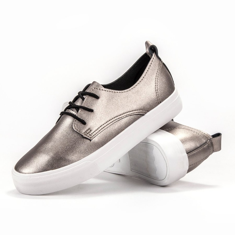 Seastar Scarpe in ecopelle grigio 1