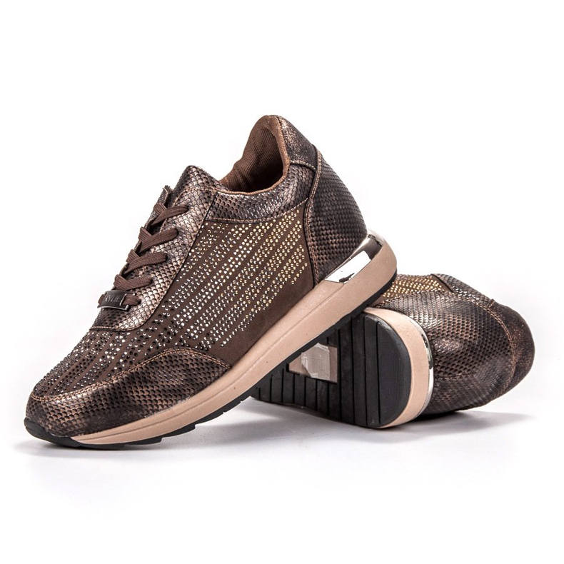 Kylie Scarpe sportive alla moda marrone 2