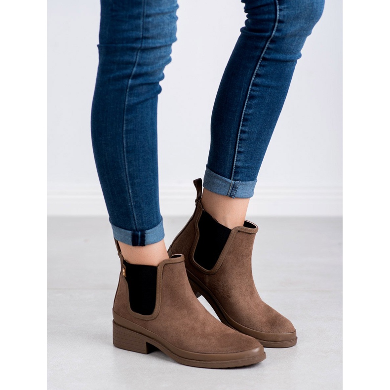 Kylie Stivaletti Stivaletti Chelsea marrone 1
