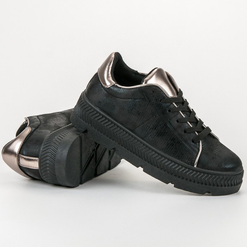 Bestelle Scarpe sportive sulla piattaforma nero 1