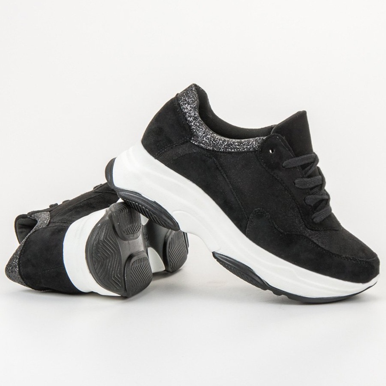 SDS Scarpe da ginnastica leggere nero 1