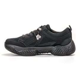 SHELOVET Scarpe da ginnastica nere nero 1