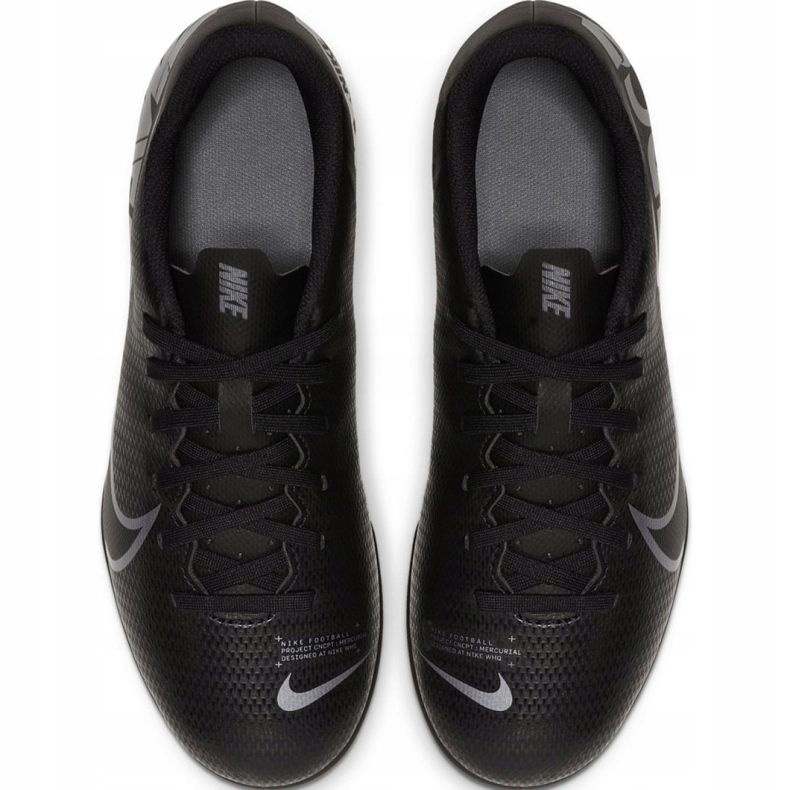Nike Mercurial Vapor 13 Club FG / MG Jr AT8161 001 Scarpe da calcio nere nero nero 1