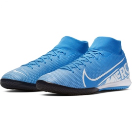 Nike Mercurial Superfly 7 Academy Ic M AT7975 414 scarpe da calcio blu 2