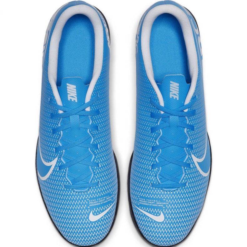 Nike Mercurial Vapor 13 Club Ic M AT7997 414 scarpe da calcio blu 2