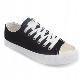 Sneakers nere da donna TL13 nero 1