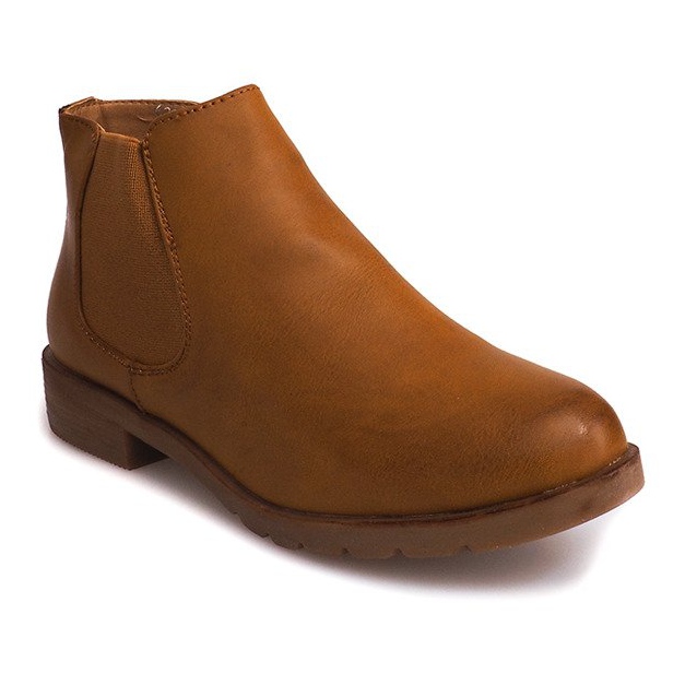 Stivali Stivali Jodhpur Con Elastico 62011 Camel marrone 1