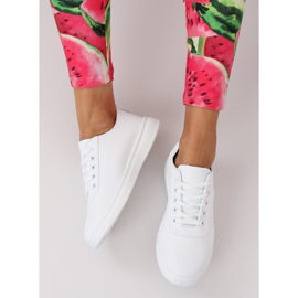 Sneakers da donna bianche e nere CL33315 Nere bianca 2