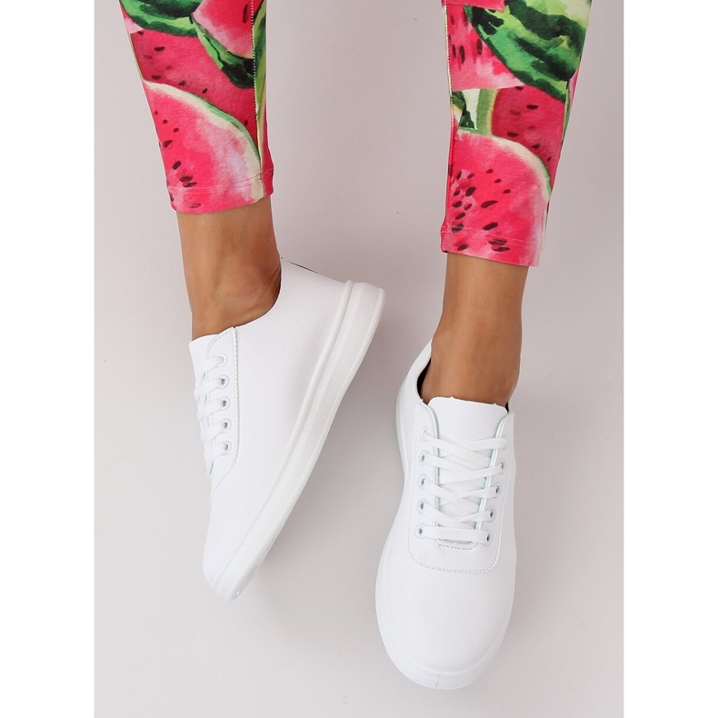 Sneakers da donna bianche e nere CL33315 Nere bianca 2