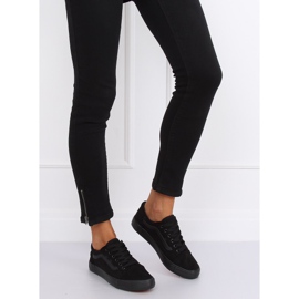 Sneakers nere da donna B70A BLACK / BLACK nero 1