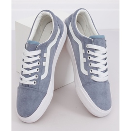 Sneakers donna blu B70A BLU/BIANCO 1