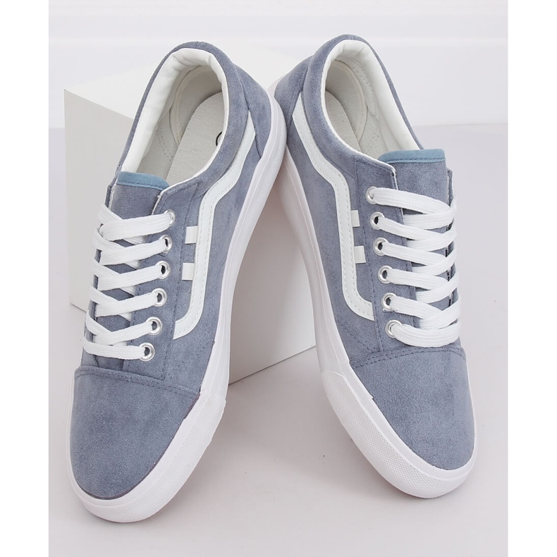 Sneakers donna blu B70A BLU/BIANCO 1