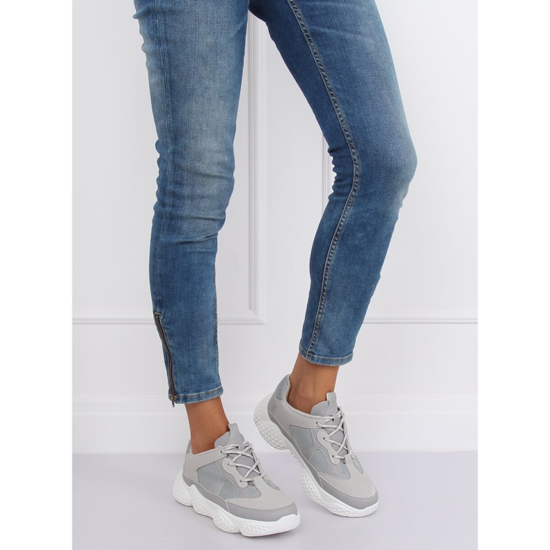 Grigio G-200 Scarpe sportive grigie 1