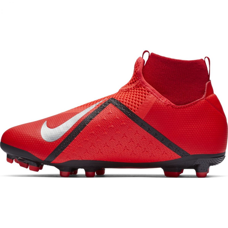Scarpe da calcio Nike Phantom Vsn Academy Df FG / MG Jr AO3287-600 rosso rosso 2