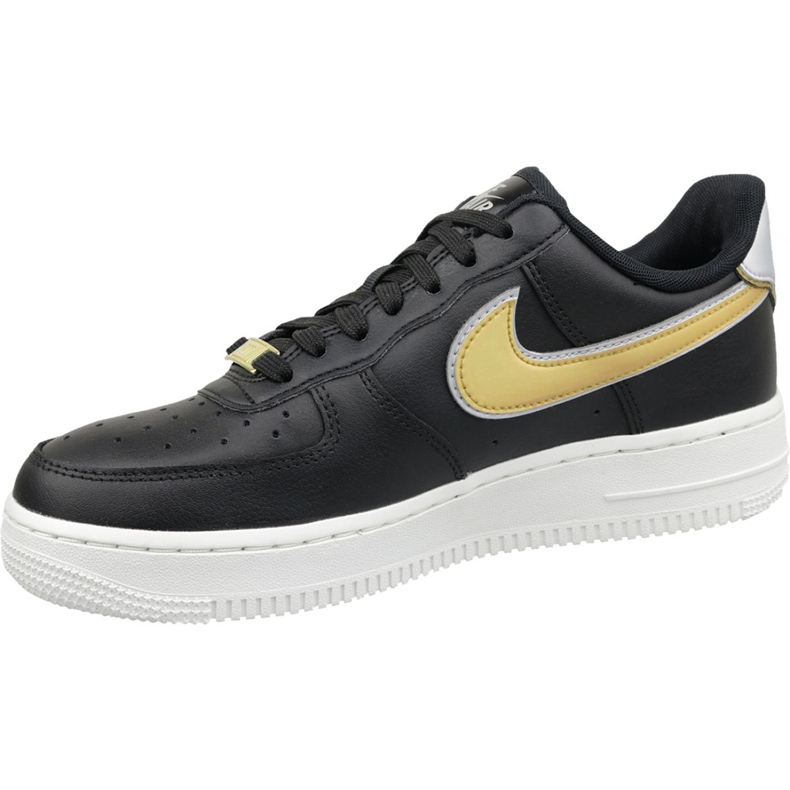 Nike Air Force 1 '07 Metallic W AR0642-002 scarpe nero 1