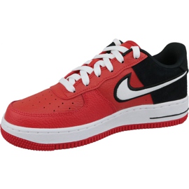 Nike Air Force 1 LV8 1 Gs Donne AV0743-600 nero rosso 1