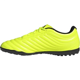 Adidas Copa 19.4 Tf M F35483 scarpe da calcio giallo 2