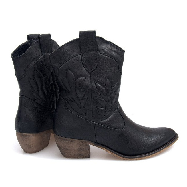 Stivali da cowboy 10601 Neri nero 1
