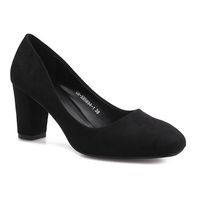 Pumps nere sul post di Sylvie nero 1