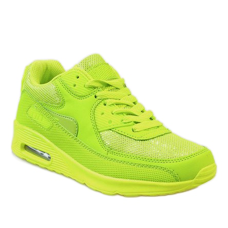 DN7-11 scarpe sportive al neon gialle giallo 1