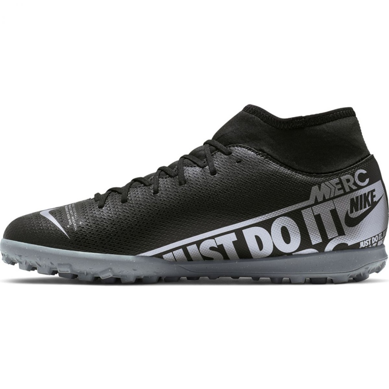Nike Mercurial Superfly 7 Club Tf M AT7980-001 scarpe da calcio nero nero 2