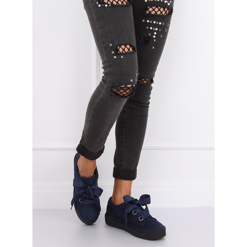 Sneakers da donna blu navy 1018 Blue 1