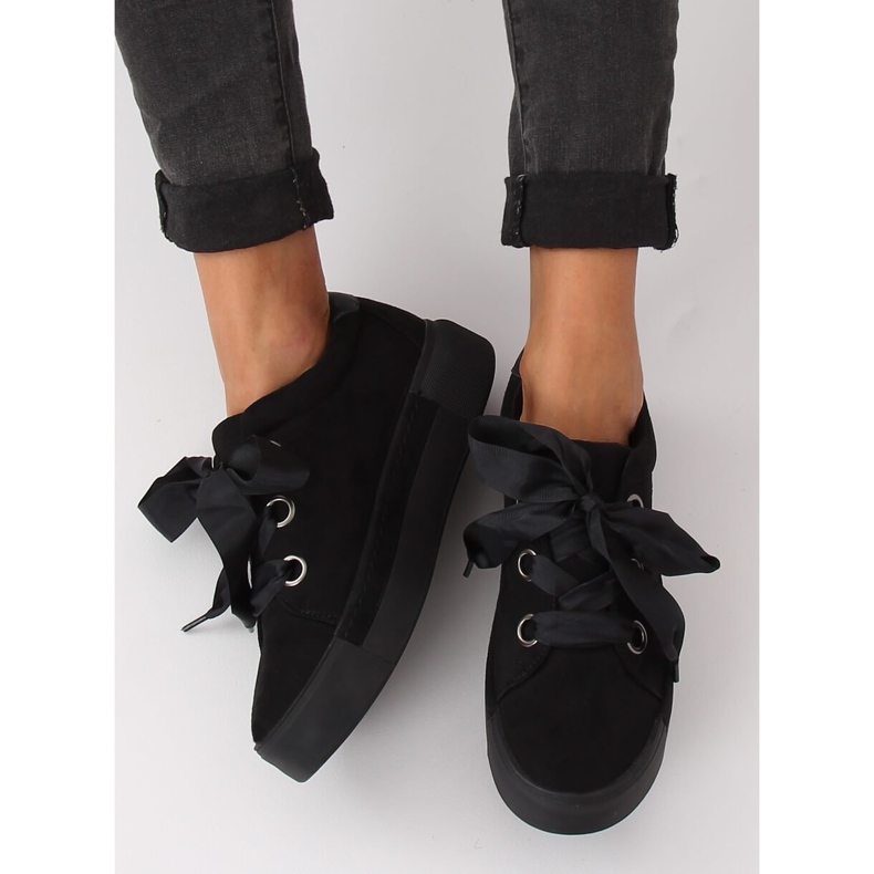 Sneakers da donna nere 1018 Black nero 2