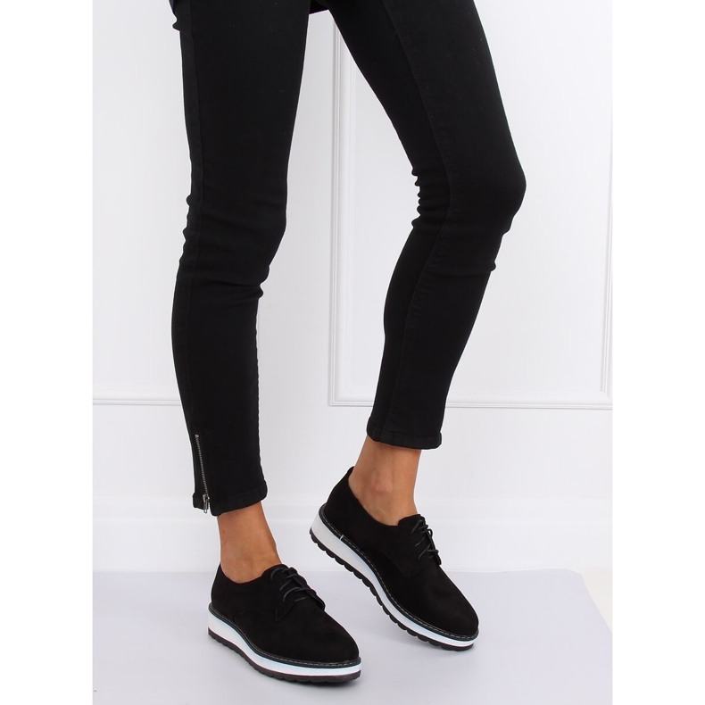 Mocassini neri da donna C-7225 Black nero 1