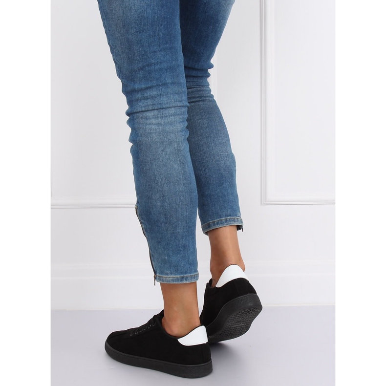 Sneakers da donna nere LX-9857 Black nero 1
