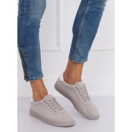Grigio Sneakers grigie da donna LX-9857 Grey 2